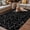 Black, variant on Black Geometric Stripes Outdoor Rug for Patio/Deck/Porch, Non-Slip Large Area Rug 6 x 9 Ft, Modern Minimalism Abstract Lines Indoor Outdoor Rugs Washable Area Rugs, Camping Rug Carpet Runner
