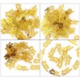 thumbnail image 3 of WRITWAA Golden Confetti New Year Party Decorations Various Shapes Table Decor, 3 of 7