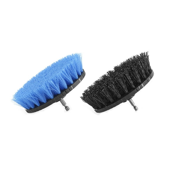 HART 5" Bristle Brushes (2-Pack), Medium and Hard Bristle Cleaning Brush