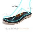 thumbnail image 5 of SHIBEVER Sandals for Women Summer Bohemian Flat Sandal Comfortable T Strap Flip Flop Open Toe Ladies Beach Black Sandals Shoes, 5 of 7