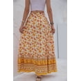 thumbnail image 3 of SIEANE Women's High Waist Maxi Skirt Boho Floral Print Long Skirts, 3 of 5