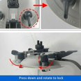 thumbnail image 5 of 4l Automotive Paint And Coating Mixing Slurry Cover Stirrer Paint Mixer Tools Paint Lid Agitator To, 5 of 5