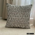 thumbnail image 4 of Euro Pillow Covers, Silver Euro Pillow Covers 26x26 inch (65x65 cm), Silk European Pillow Covers, Geometric, Pattern, Lattice, Trellis, Beaded, Rhinestones - Silver Anniversary, 4 of 8