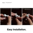 thumbnail image 6 of Elago AirPods Pro Ear Tips Hook - Earbuds Hook Cover Designed for Apple AirPods Pro [4 Pairs: 2 Large + 2 Small] (Dark Grey), 6 of 7