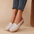 thumbnail image 5 of Willtoo Orthopedic Dress Shoes for Women Arch Support Work Shoes Wide Non Slip Slip on Work Shoes Knitted Mesh Stretch Comfortable 2026 New Foam Shoes, 5 of 6