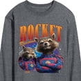 thumbnail image 3 of Marvel Guardians of the Galaxy - Rocket Raccoon - Men's Long Sleeve Graphic T-Shirt, 3 of 5