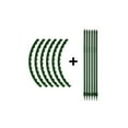 thumbnail image 2 of Mikilon 6PCS Plastic Arcuated DIY Plant Support Garden Climbing-Trellis Vine Cage, 2 of 8