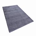thumbnail image 4 of RUGSOTIC CARPETS HAND KNOTTED LOOM SILK ECO-FRIENDLY AREA RUGS - 9'x12', Rectangle, Gray, Solid Plain Design, High Pile Thick Handmade Anti Skid Area Rugs for Living Room, Bed Room (LSM111), 4 of 5