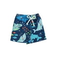 thumbnail image 2 of Musuos Toddler Boys Swim Trunks 12 18 24M 3 4T Fashion Print Elastic Waist Shorts Baby Beach Board Shorts, 2 of 9