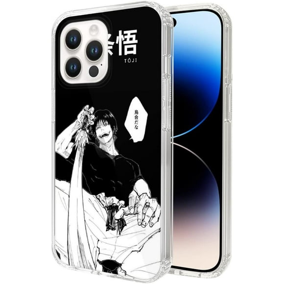 Phone Case Phone Toji Fushiguro Jujutsu Case Kaisen Case Cover Clear Compatible with iPhone 11 6.1 Inch