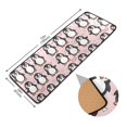 thumbnail image 3 of Dailycode Hallway Runner Rug 2x6 Non Slip Absorbent Soft Floor Mat for Home Kitchen Bedroom Entrance Cute Penguins and Heart, 3 of 7