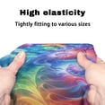 thumbnail image 7 of Jiueut Hippie Galaxy Rollator Seat Cushion Back Bar Cover Set for Women Set of 2 Universal Rollator Walker Seat and Backrest Covers Removable Walker Seat Covers for Seniors, 7 of 7