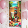thumbnail image 5 of Colorful Tiki Mask Tropical Theme Decorative Design Party Banner for Kid's Birthday Luau Celebration, 5 of 8