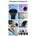 thumbnail image 2 of SENBONO MAX11 Pulsera Inteligente Reloj Deportivo Pantalla AMOLED FullTouch de 1,43 Pulgadas Rastreador de Ejercicios IP68 Resistente al Agua, 2 of 8
