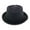 Charcoal, variant on Company Diamond Shape Wool Fedora with Grosgrain Hatband (Men)
