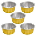 thumbnail image 1 of TIMIFIS Ramequins Jetables en Papier D\'aluminium pour Desserts, Coupes de Cuisson Réutilisables pour Friteuse à Air Chaud, Doublures pour Cupcakes, Coupes à Pudding pour Mariage, Noël, Cuisine, Fête, Fournitures des Fêtes Accessoires de Cuisine, 1 of 1