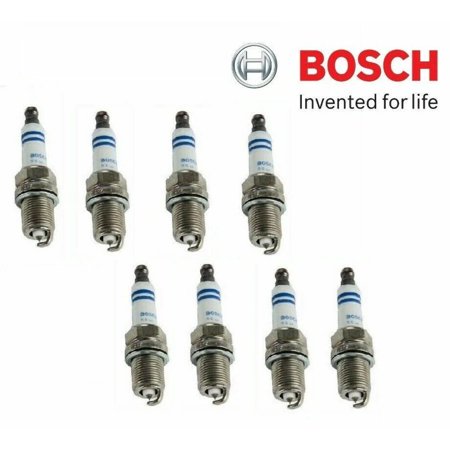 Set of 8 Spark Plugs Bosch Platinum 6702 for Dodge Mazda Mercedes Toyota WV