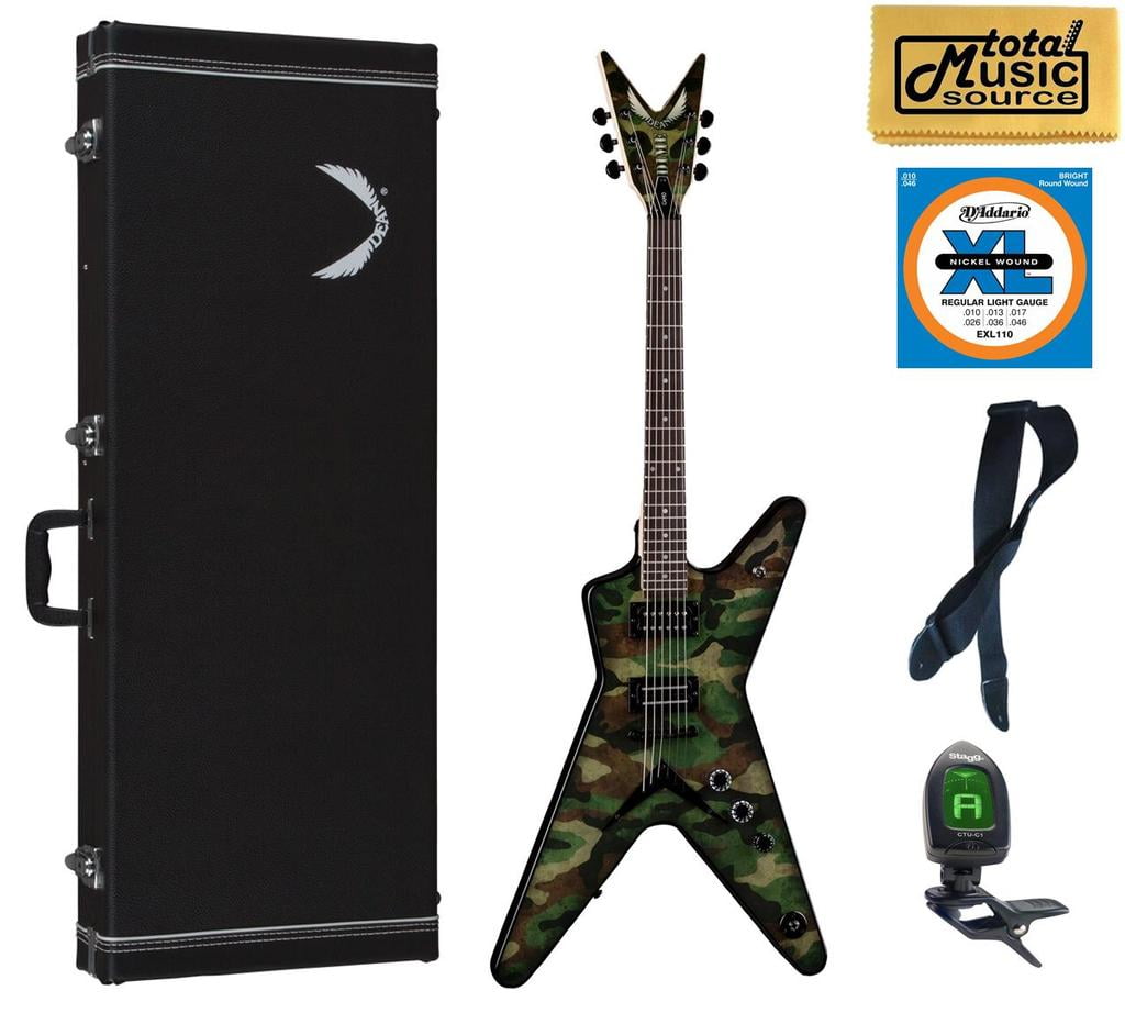 ギター DEAN ML CAMO Dean DimeBag Dime Camo ML Electric Guitar, DB CAMO HSPACK , Case