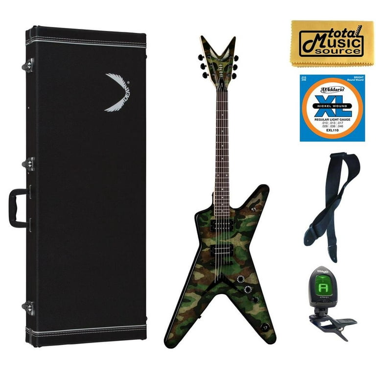 ギター DEAN ML CAMO Dean DimeBag Camo ML Electric Guitar, Floyd Rose, FREE