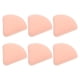 thumbnail image 1 of 6 esponjas de maquillaje en polvo para base y corrector, pequeñas borlas de maquillaje para rostro, secas y húmedas, de doble uso, triangulares, 1 of 7