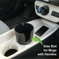 Auto Drive Cupholder Expander - Car Cup Holder Adapter for Beverages up ...