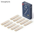 thumbnail image 2 of 10Pcs Clarinet Clarinet Instrument Accessories Hardness-2.0,10 x Reeds,As Shown, 2 of 7