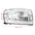 thumbnail image 2 of Right Door Wing Mirror Indicator Lens Lamp Cover for Ford Transit MK8 Clear Plastic, 2 of 6