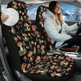 thumbnail image 3 of Uorisanigo Car Seat Covers Soft Car Cushion Covers 2 Front Seats Premium Aesthetics Mushroom Automotive Vehicle Seat Cover for Cars Interior, Universal Fit for Cars, Sedans, Trucks, SUVs, 3 of 7
