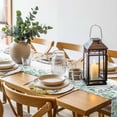 thumbnail image 6 of Sunflower Gnomes Round 15 Inch Placemats Set of 4, Spring Eucalyptus Floral Gray Wooden HeatResistant Non Slip Place Mats for Dining Table, Wipeable Braided Kitchen Table Mats for Housewarming, 6 of 9
