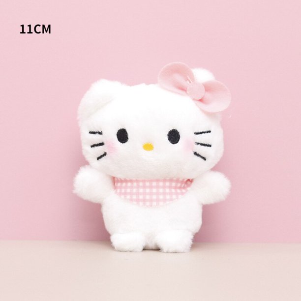 Muñeco de peluche de Sanrio Kuromi Melody Cinnamoroll, bonito juguete de Anime de dibujos animados, mochila colgante Kawaii, regalo de cumpleaños y Navidad Fivean unisex