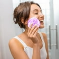 thumbnail image 5 of 2 uds., esponja limpiadora suave y absorbente con espuma limpia y delicada de algodón suave para lavar y limpiar el rostro, 5 of 5