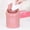 Pink, variant on SHIMELE Mini Desktop Trash Can with Lid, Small Bathroom and Office Wastebin, Push-Type Double Bucket Garbage Container for Debris Storage and Cleaning