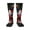 1 Black, variant on Knee High Socks for Women Coat Of Arms Of The Dominican Republic Long Tube Sock Uniform Socks