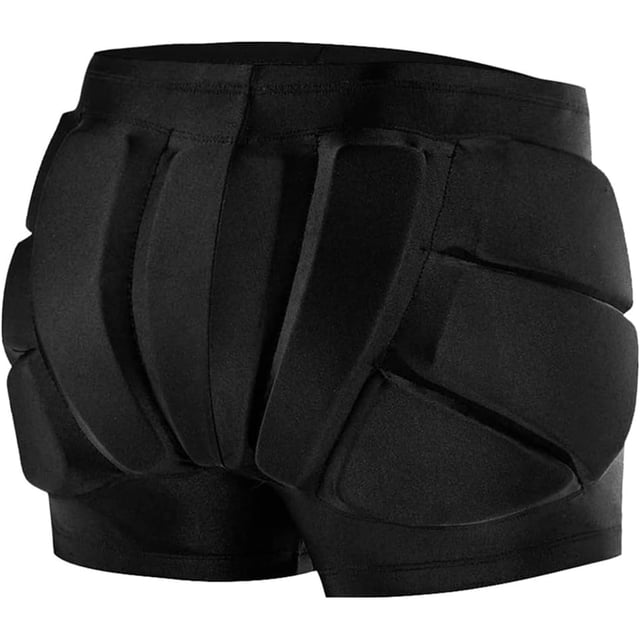 Protective Padded Shorts, Protective Padded Shorts for Snowboard, Hip Protection EVA Butt Pads, Protective Padded Shorts Crash Pad Impact Gear for Skiing Skating Snowboarding
