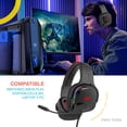 thumbnail image 3 of Audifonos Gamer Alambrico con Microfono y Luz LED RGB TITANO TT-ABK-01, 3 of 8