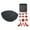 Red, variant on Necvior Component Pack Include Charging Dock Thumbsticks Paddles for Series 2