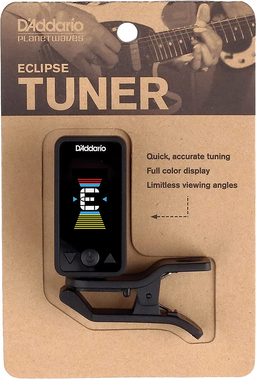 D'Addario Eclipse Chromatic Clip-On Guitar Tuner photo 4