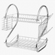 thumbnail image 1 of Escurridor Xtellar De Cubiertos De Cocina Trastes Cromado Moderno Color Plateado, 1 of 4