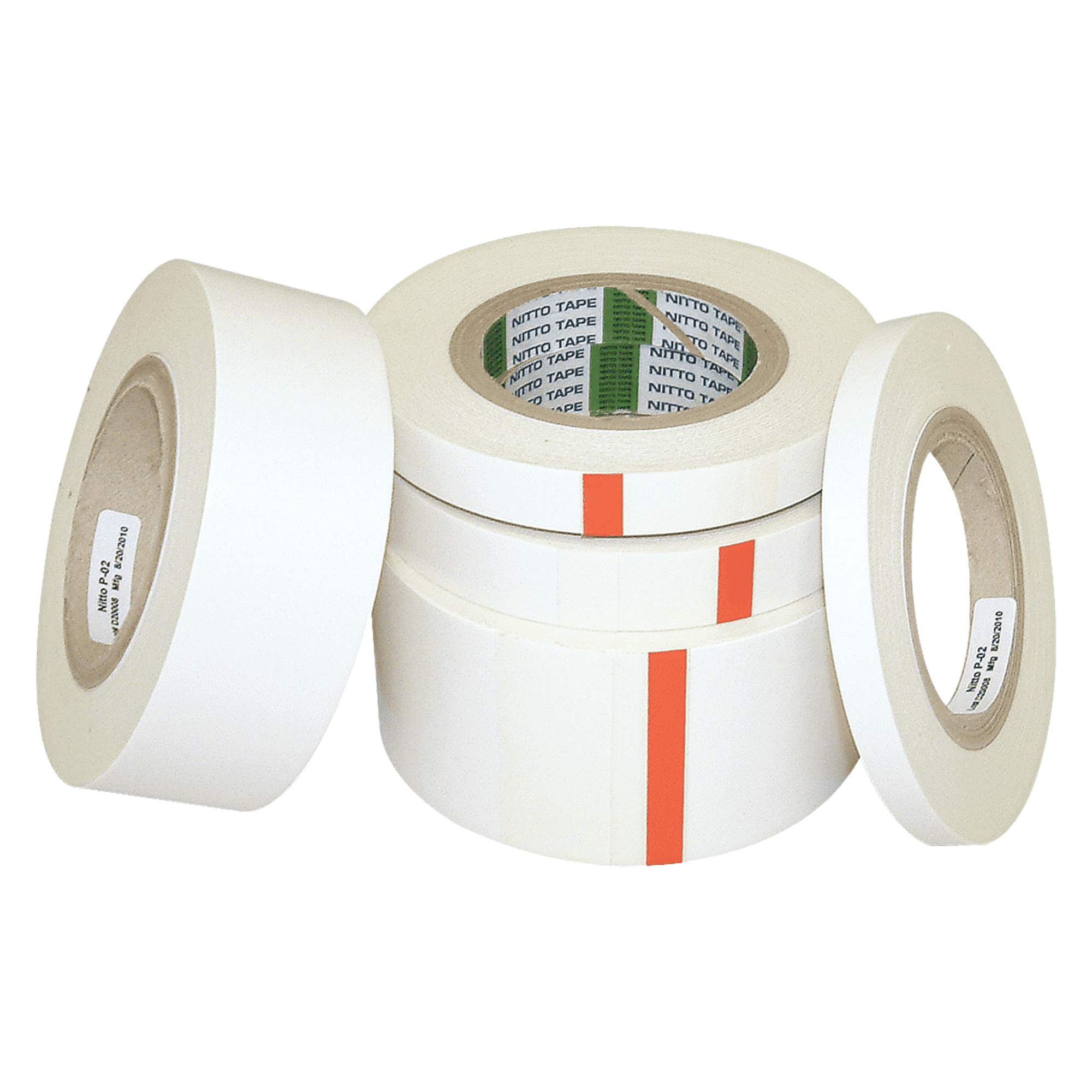 Nitto (Permacel) P-02 Double-Sided Kraft Paper Tape: 2 in. x 36 yds. (White)