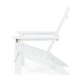 thumbnail image 4 of Gurekam Outdoor Acacia Wood Foldable Adirondack Chairs, Set of 2, White, 4 of 8