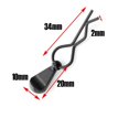 thumbnail image 5 of Clip de cuerpo de metal de 4 piezas para 1/5 1/6 1/7 1/8 Rc Car, 1 Afortunado Sencillez, 5 of 5