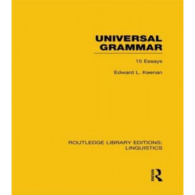 (Routledge Editions Bibliothèque : Linguistics)