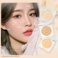 thumbnail image 5 of FOCALLURE Highlighter Powder Makeup Palette, Shimmer Glitter Highlight Contouring Palette, Natural Nude Shiny Contour Highlight Makeup, Smooth, Long Lasting,Blends Easily, HS02 Calendula, 5 of 6