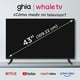 thumbnail image 2 of GHIA Pantalla Smart TV 43" Whale TV, Full HD 3 HDMI, 2 USB, Dolby Audio. Modelo G43W25, 2 of 8