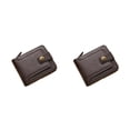 thumbnail image 3 of Minnieouse Cartera corta de PU para hombres - Cuero fácil de llevar Artesanía exquisita Cartera pequeña Monedero Hombres Vintage Gran capacidad Type1 NO1, 3 of 6