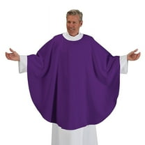 Everyday Chasuble for Clergy Members and Priests (White)