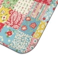 thumbnail image 5 of Pioneer Flower Floral Print Pattern Kitchen Dish Drying Mat 1 Pack, Ultra Absorbent Microfiber Drainer Mat, 16"x18", 5 of 6