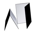 thumbnail image 5 of Kokiya 2 Pieces 3 in 1 Light Reflectors Foldable Photography Cardboards for Jewelry A4, 5 of 9