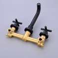 thumbnail image 4 of Bathroom Faucet Wall Mounted Bathroom Sink Faucet, 4 of 10