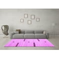 thumbnail image 3 of Ahgly Company Indoor Square Abstract Purple Contemporary Area Rugs, 5' Square, 3 of 4